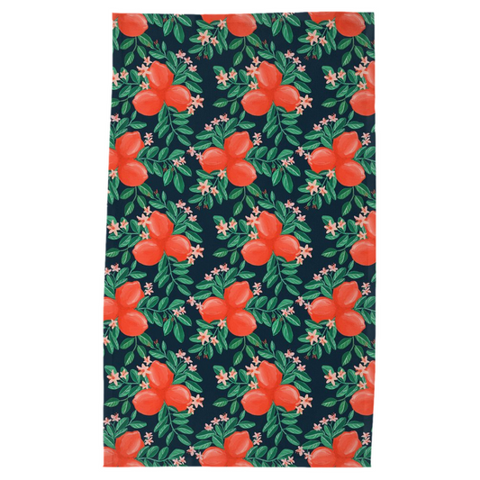 Orange Tree Tea Towel
