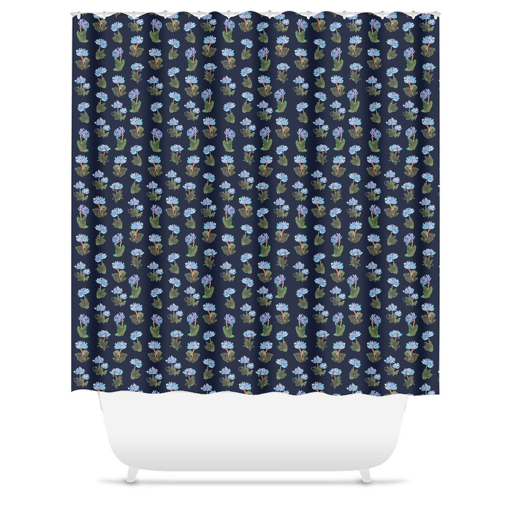 Cute Clover Shower Curtain