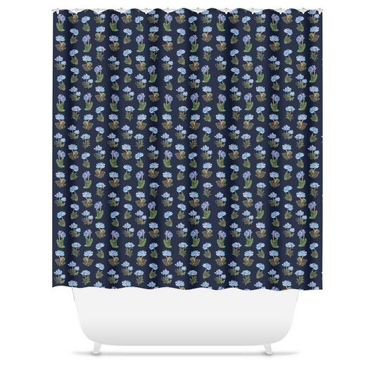 Cute Clover Shower Curtain