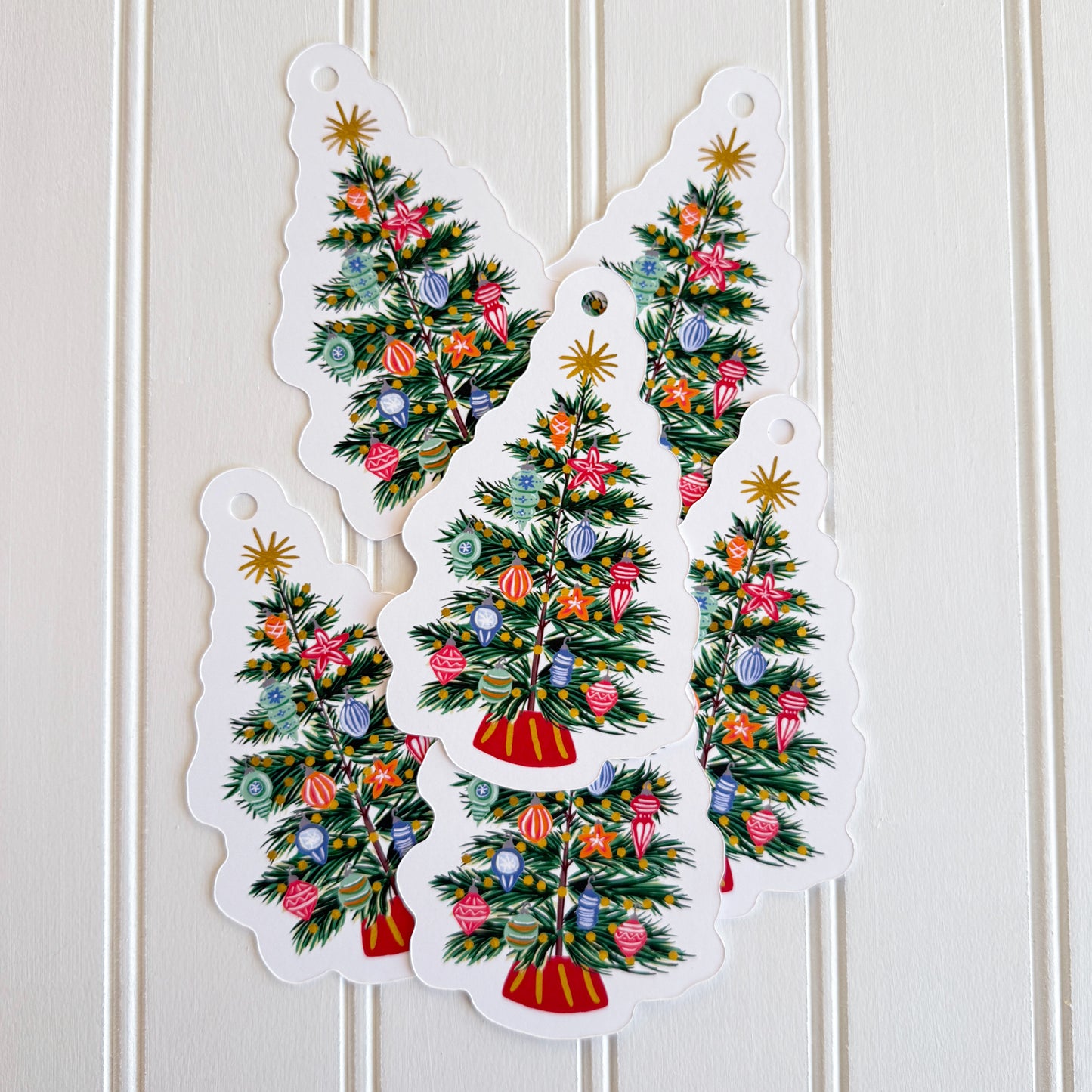 Christmas Tree Gift Tags
