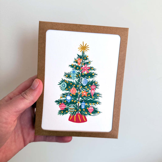 Christmas Tree Note Card