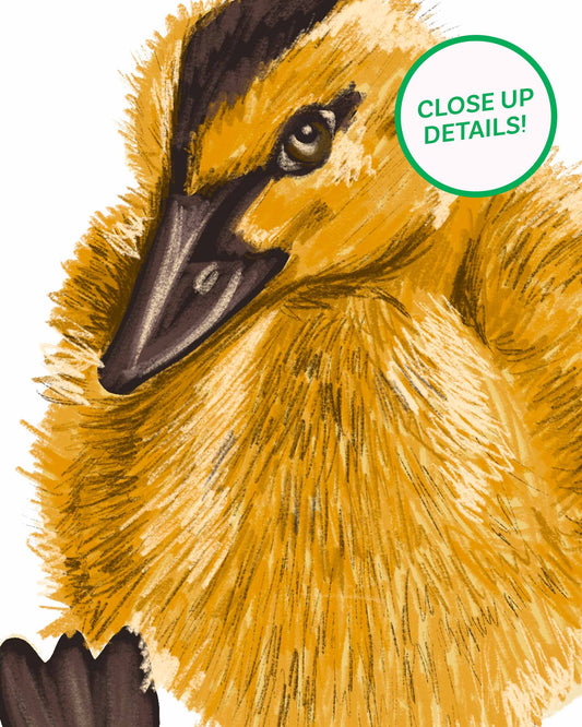Ducky with Attitude Art Print