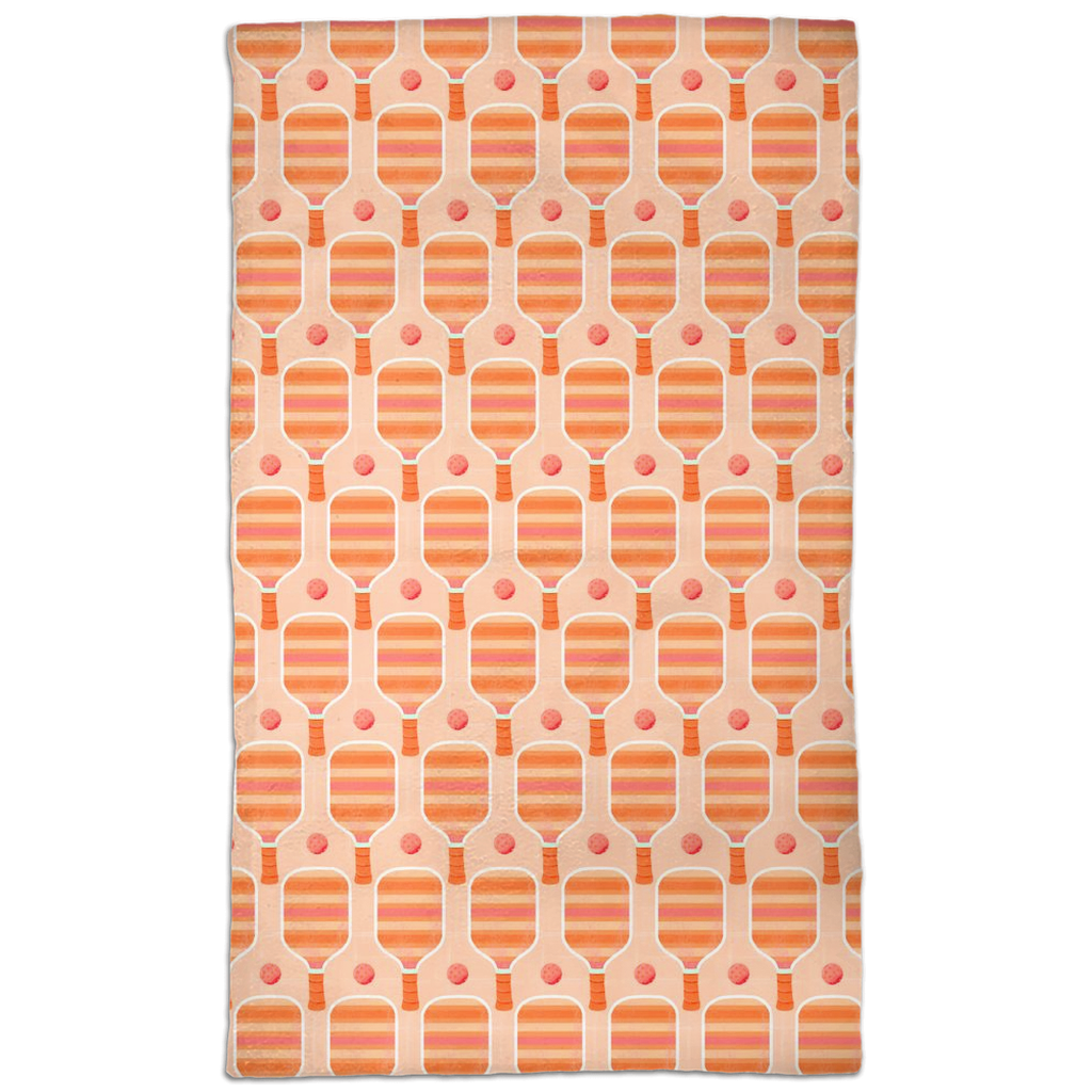 Hand Towel in Sunset Slice
