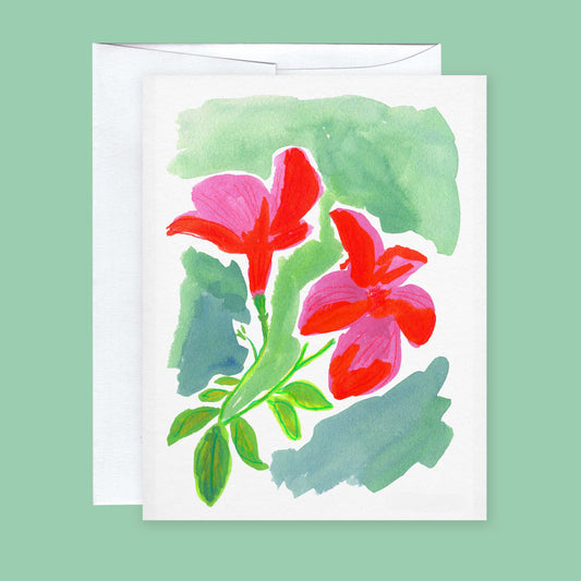 Mandevilla Note Cards
