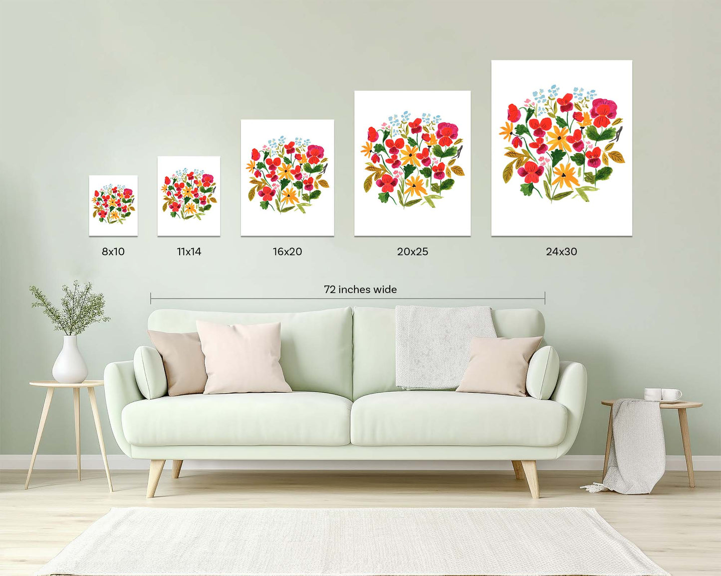 Power to the Pansy Art Print