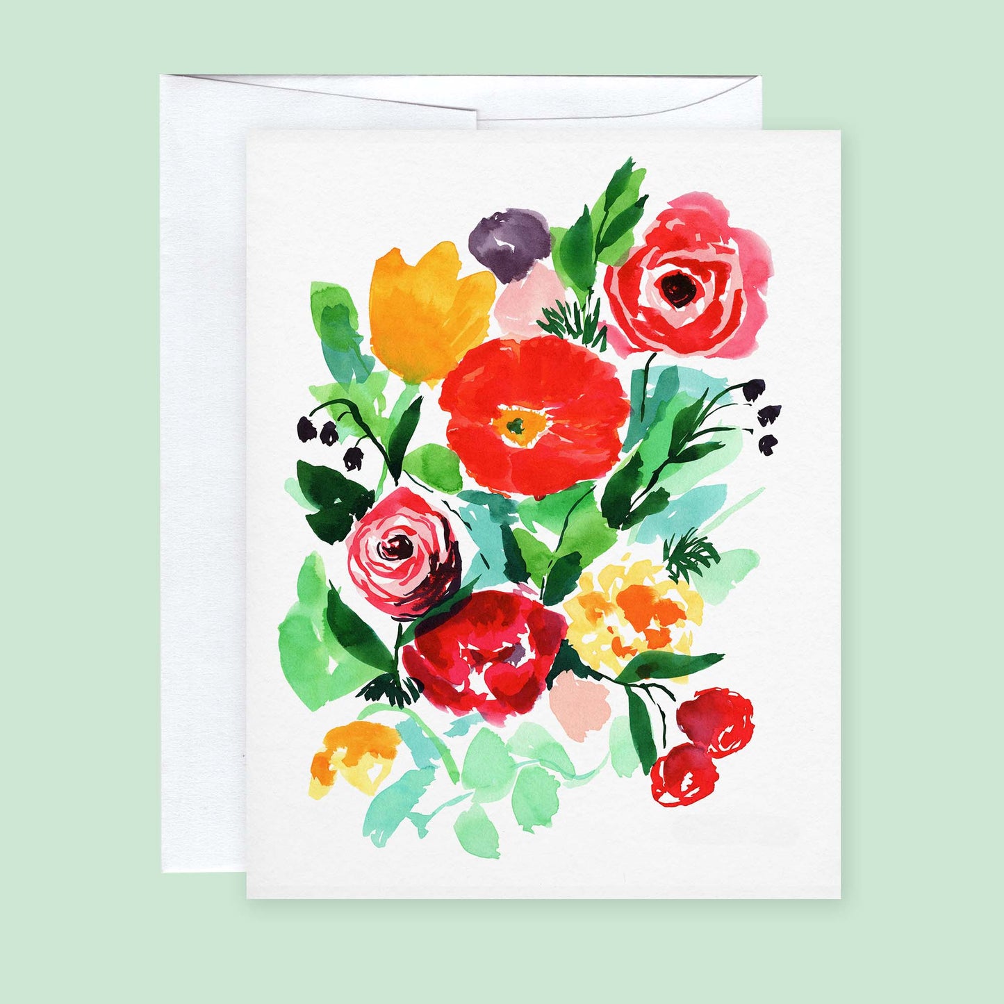 Wild Flower Garden Note Cards
