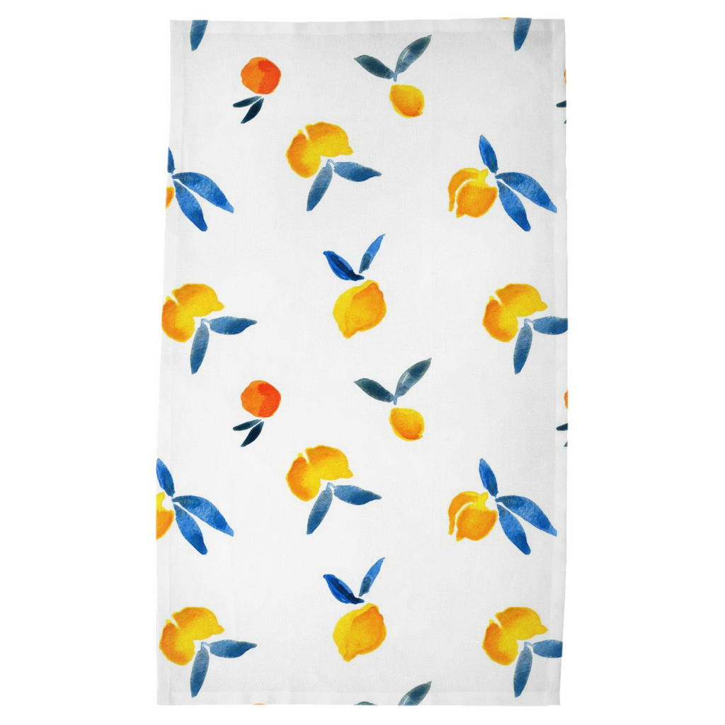 One Small Orange Tea Towel