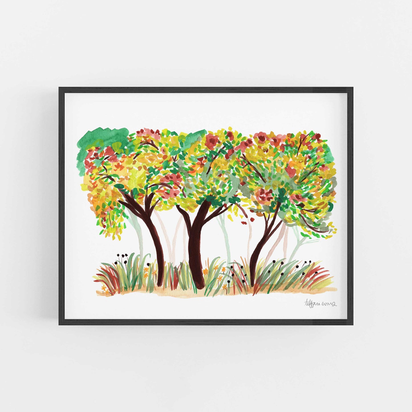 Fall Foliage Art Print
