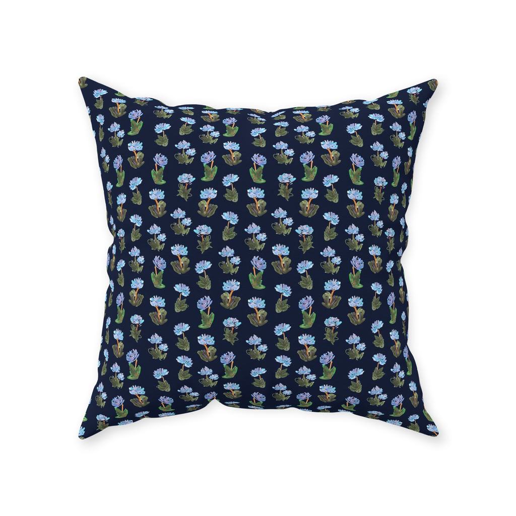 Cute Clover Throw Pillow