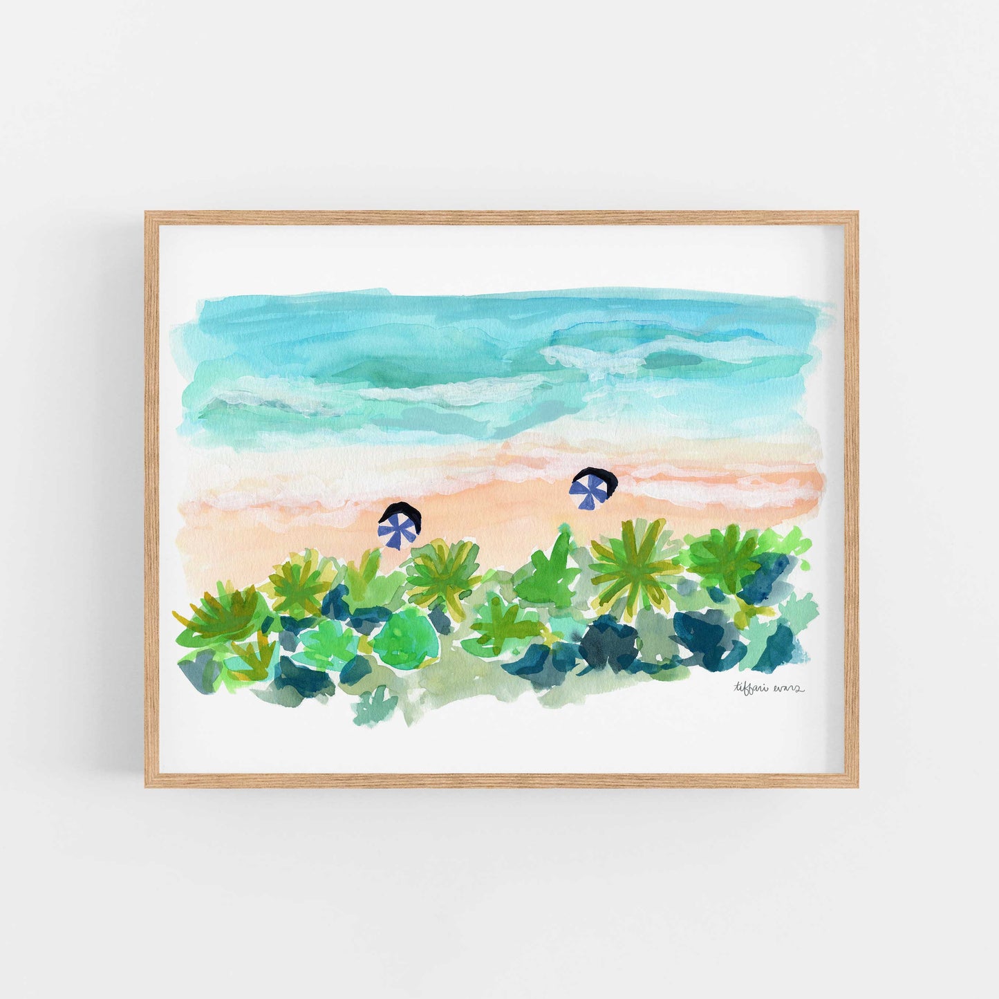Tropical Vacay Art Print