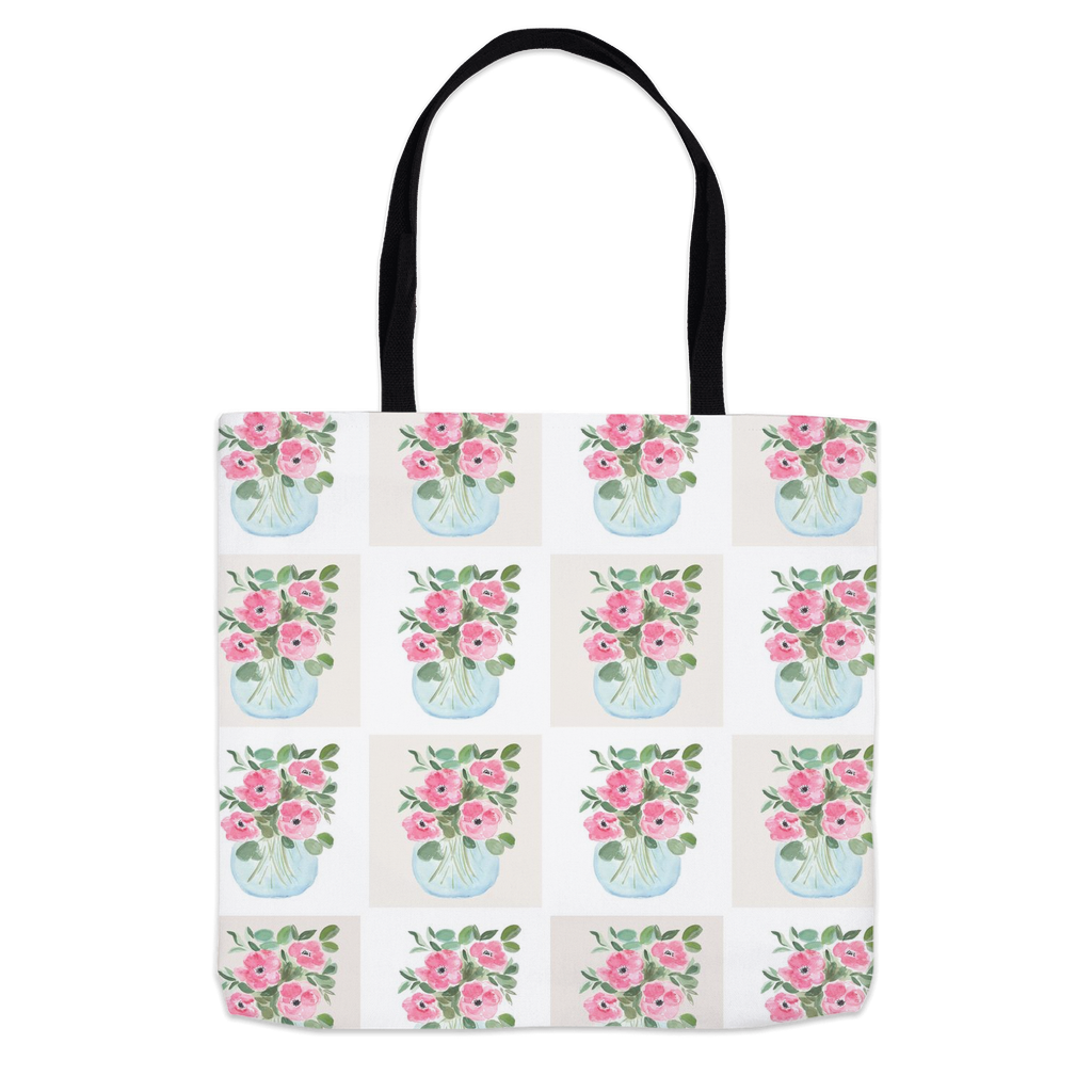 Pink Anemones Tote Bag