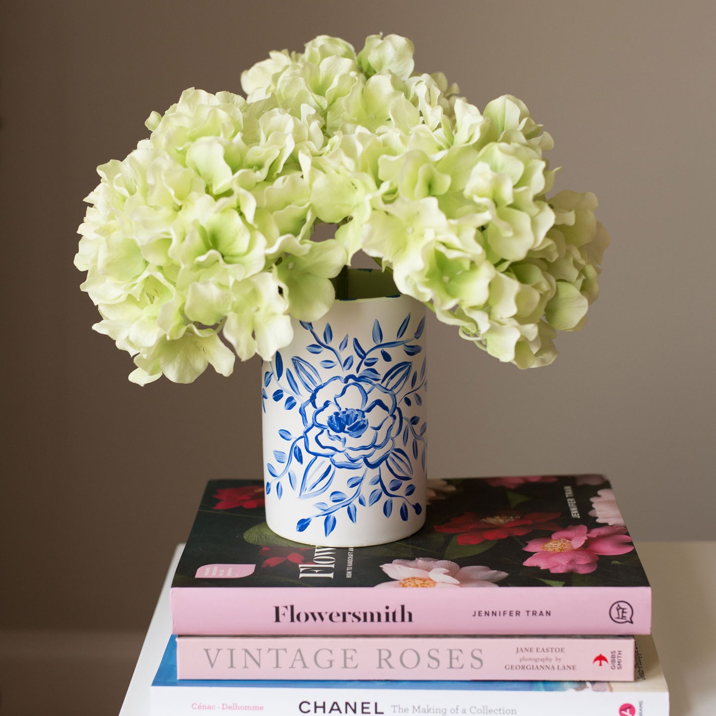 Hand Painted Ceramic Flower Vase