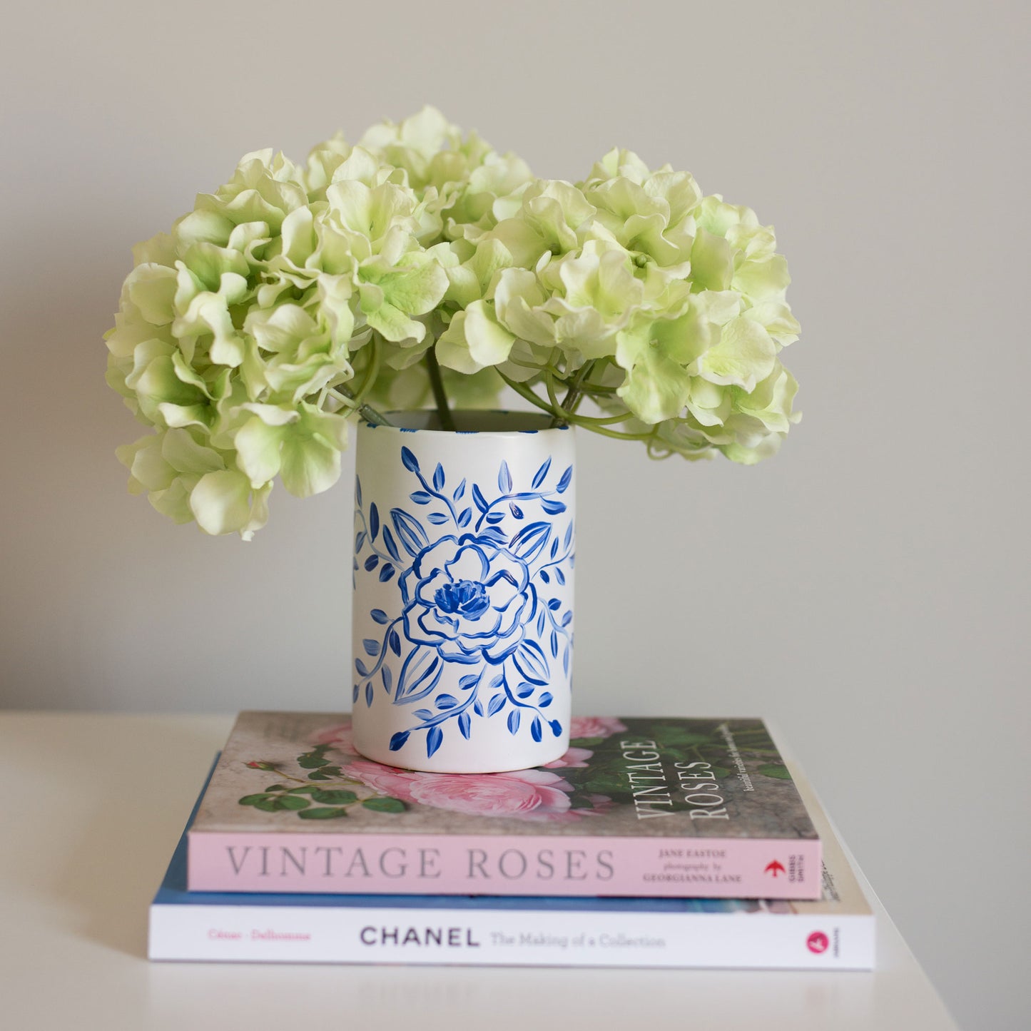 Hand Painted Ceramic Flower Vase