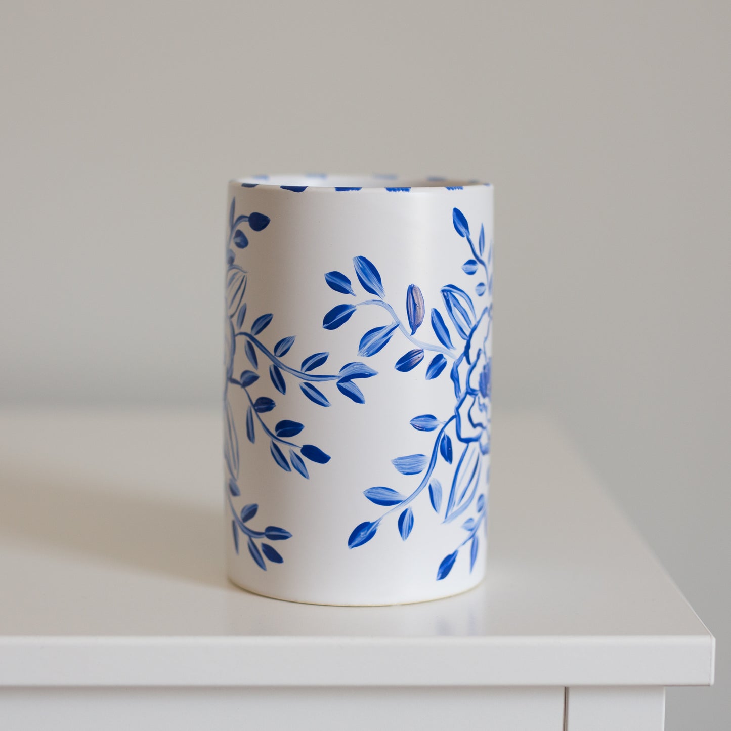 Hand Painted Ceramic Flower Vase