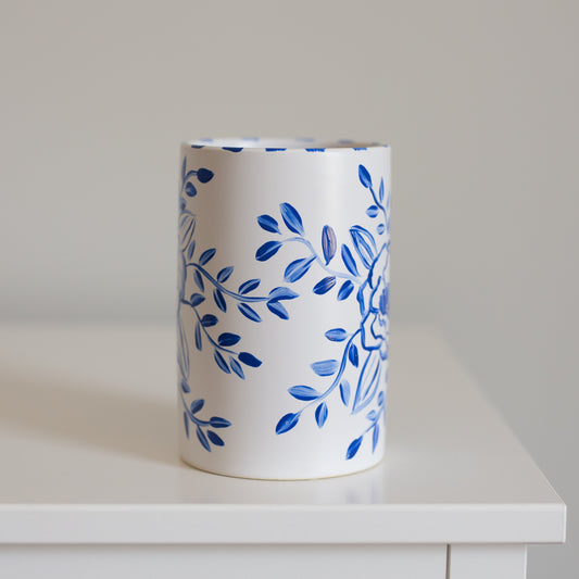 Hand Painted Ceramic Flower Vase