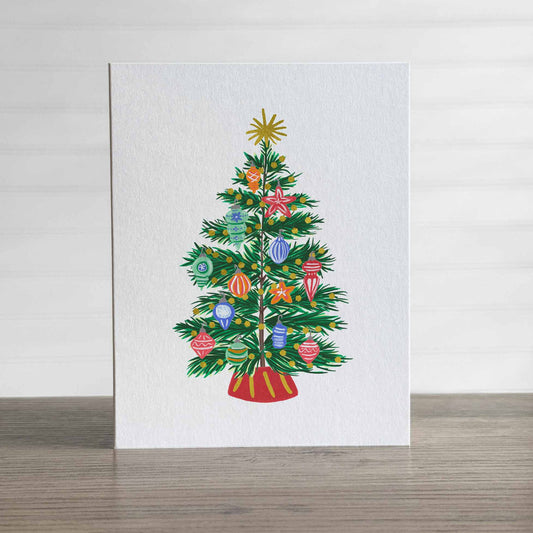 Christmas Tree Greeting Card