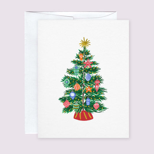 Christmas Tree Note Card