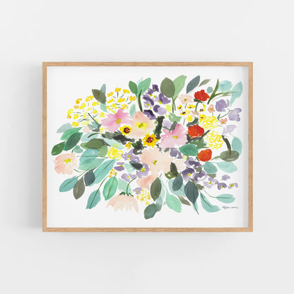 Delicate Flowers Art Print
