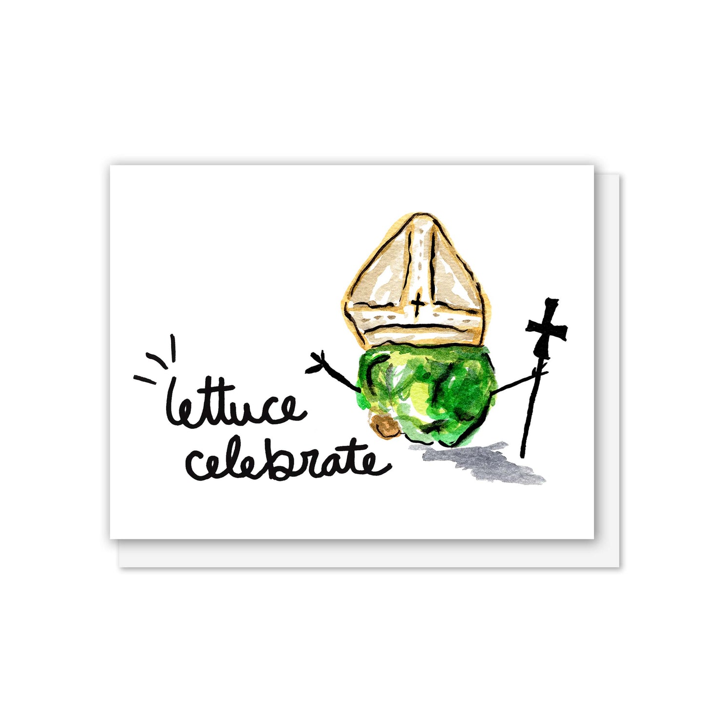 Lettuce Celebrate Greeting Card