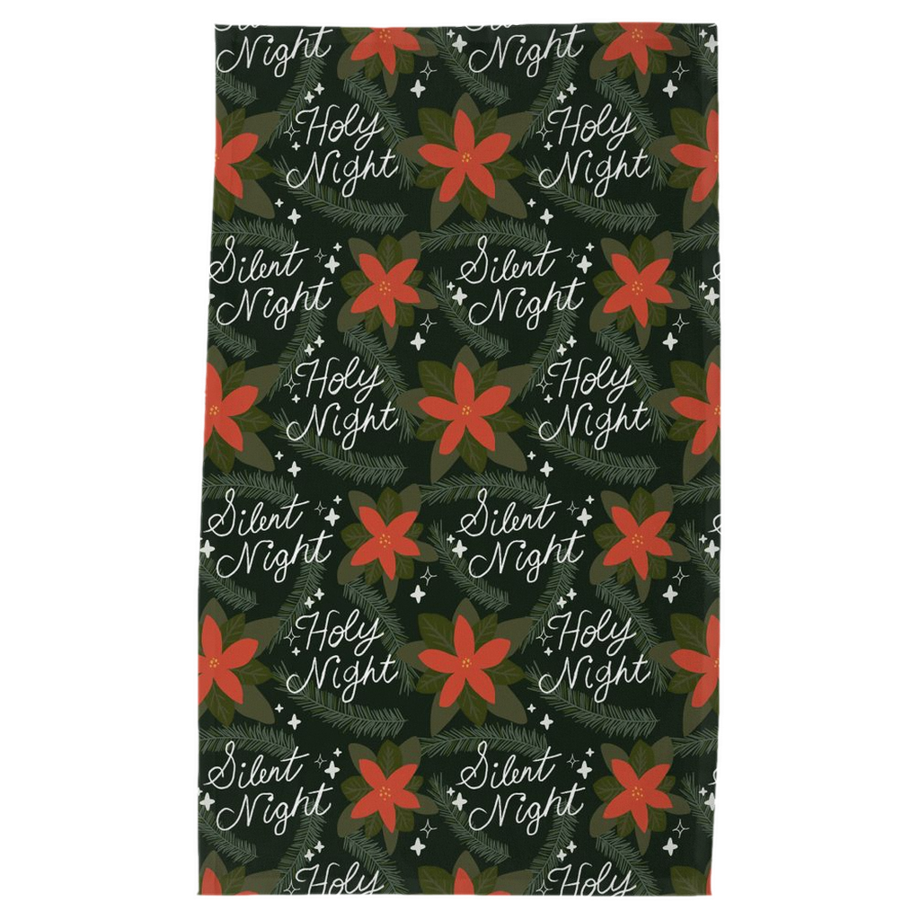 Silent Night, Holy Night Tea Towel