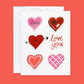 I Love You Friendship Card