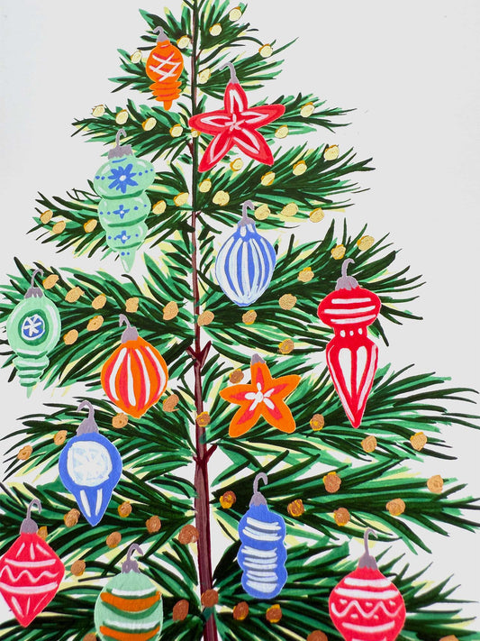 Limited Edition Christmas Tree Art Print