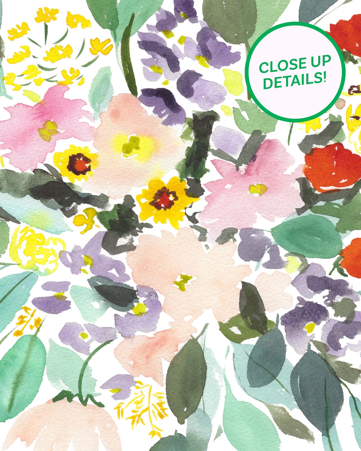 Delicate Flowers Art Print