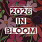 2026 in Bloom Counter Calendar with Framable 5x7 Art