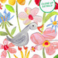 Ducky in the Garden Art Print