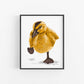 Ducky with Attitude Art Print