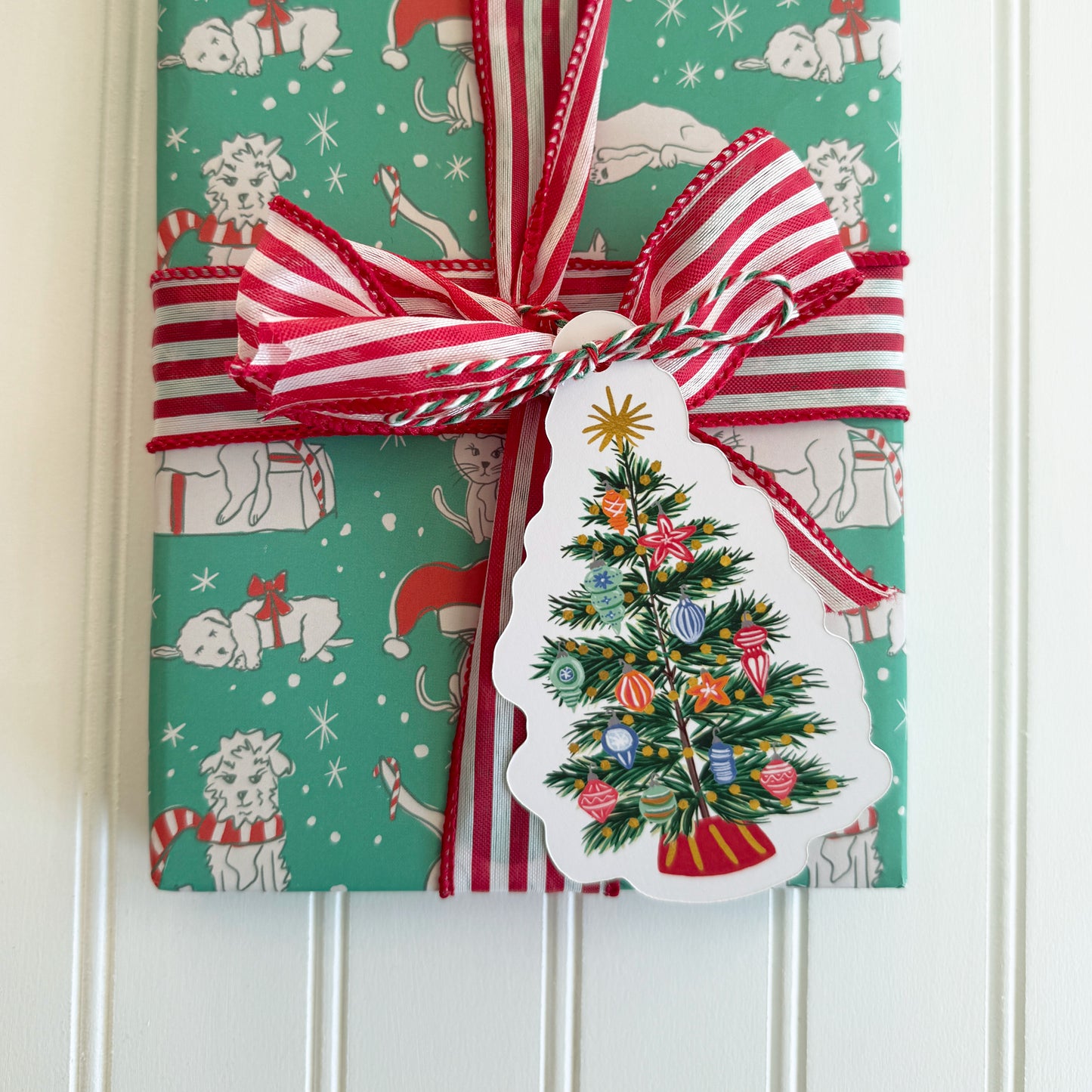 Christmas Tree Gift Tags