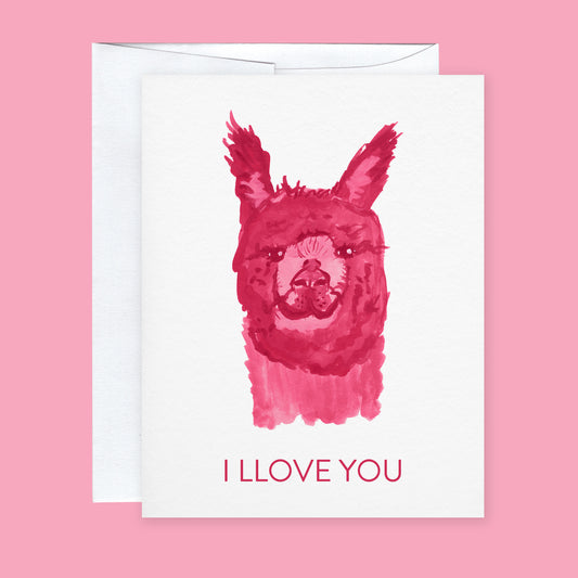 I LLOVE YOU Card