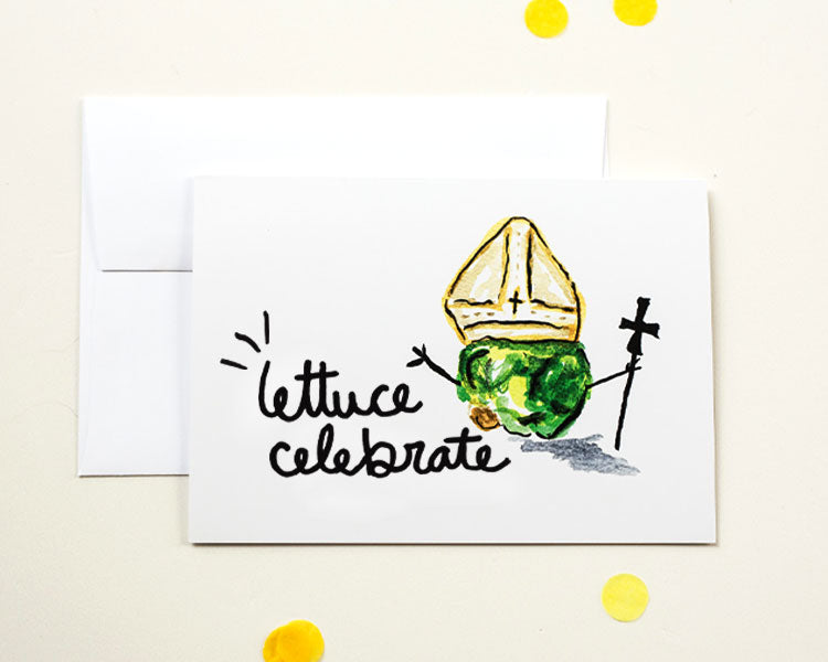 Lettuce Celebrate Stationery Cards