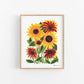 Bountiful Sunflowers Art Print