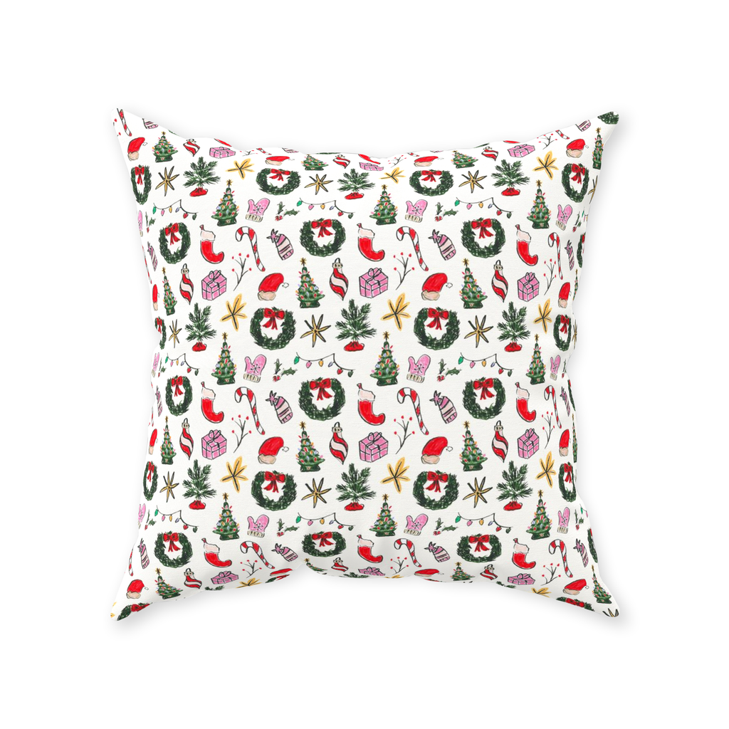 Holiday Party Throw Pillow