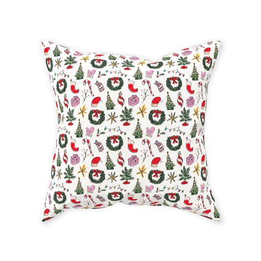 Holiday Party Throw Pillow