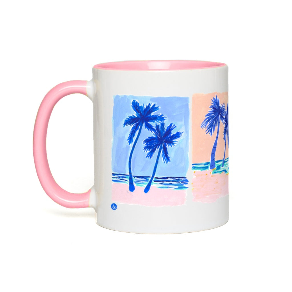 Beach Scenes Accent Mugs