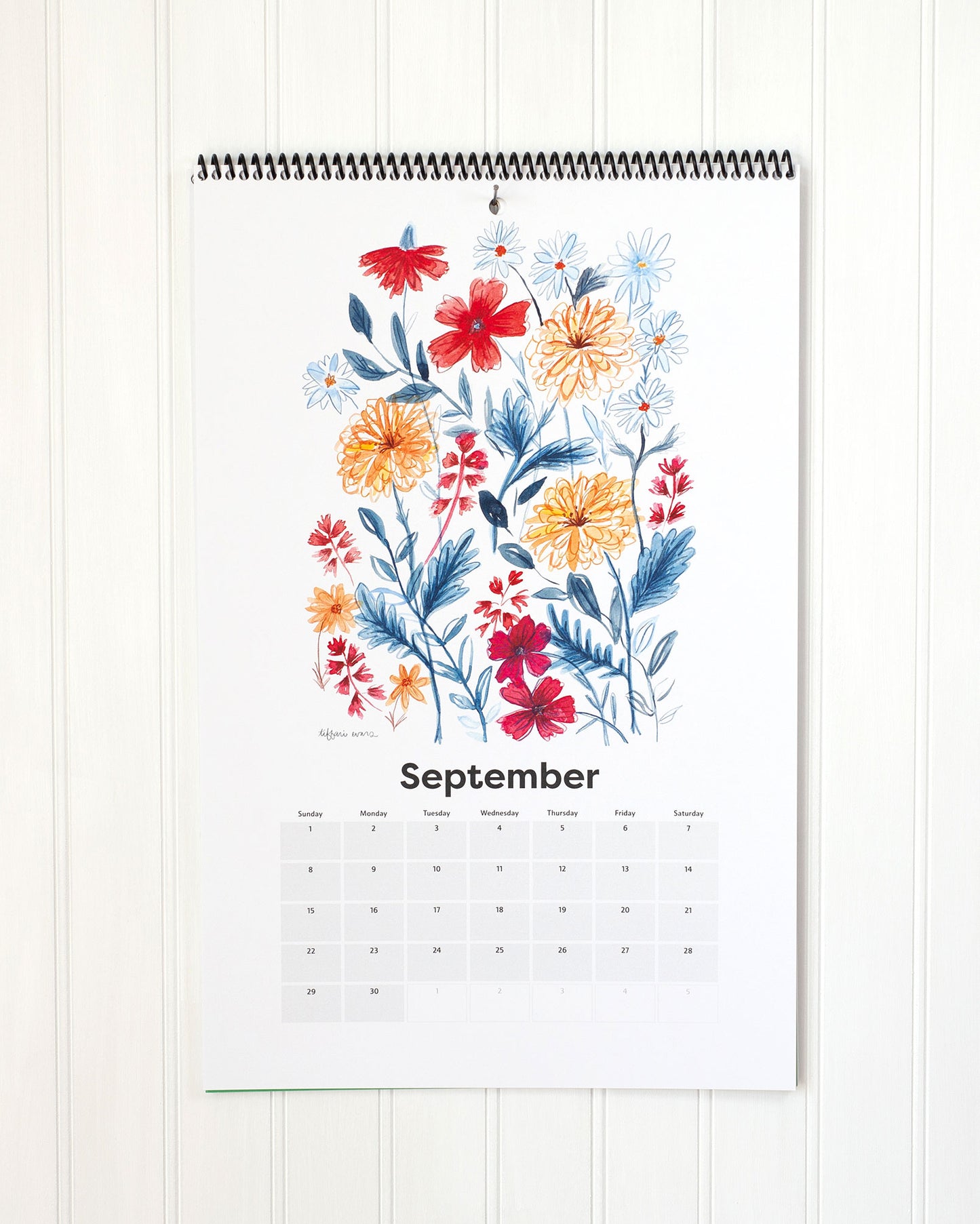 2024 Wall Calendar: Bountiful Blooms