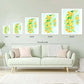 Yellow Spring Roses Art Print