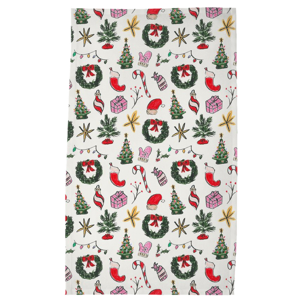 Holiday Party Tea Towel