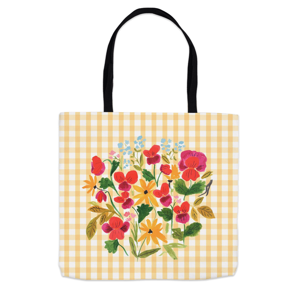 Power to the Pansy Tote Bag