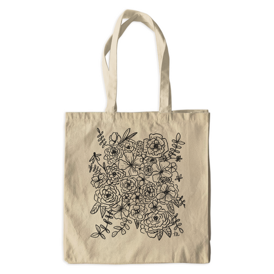 Bouquet of Flowers Tote Bag