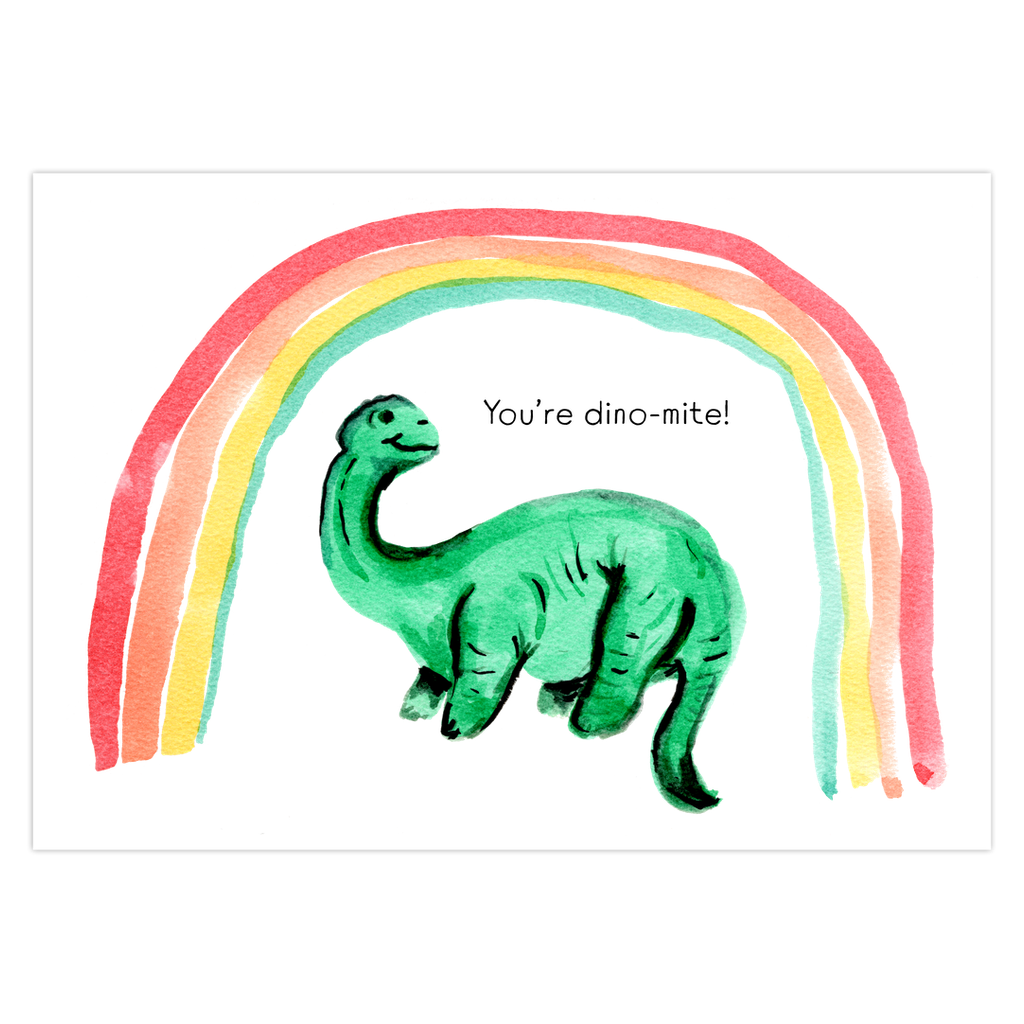 You're Dinomite Stationery Cards