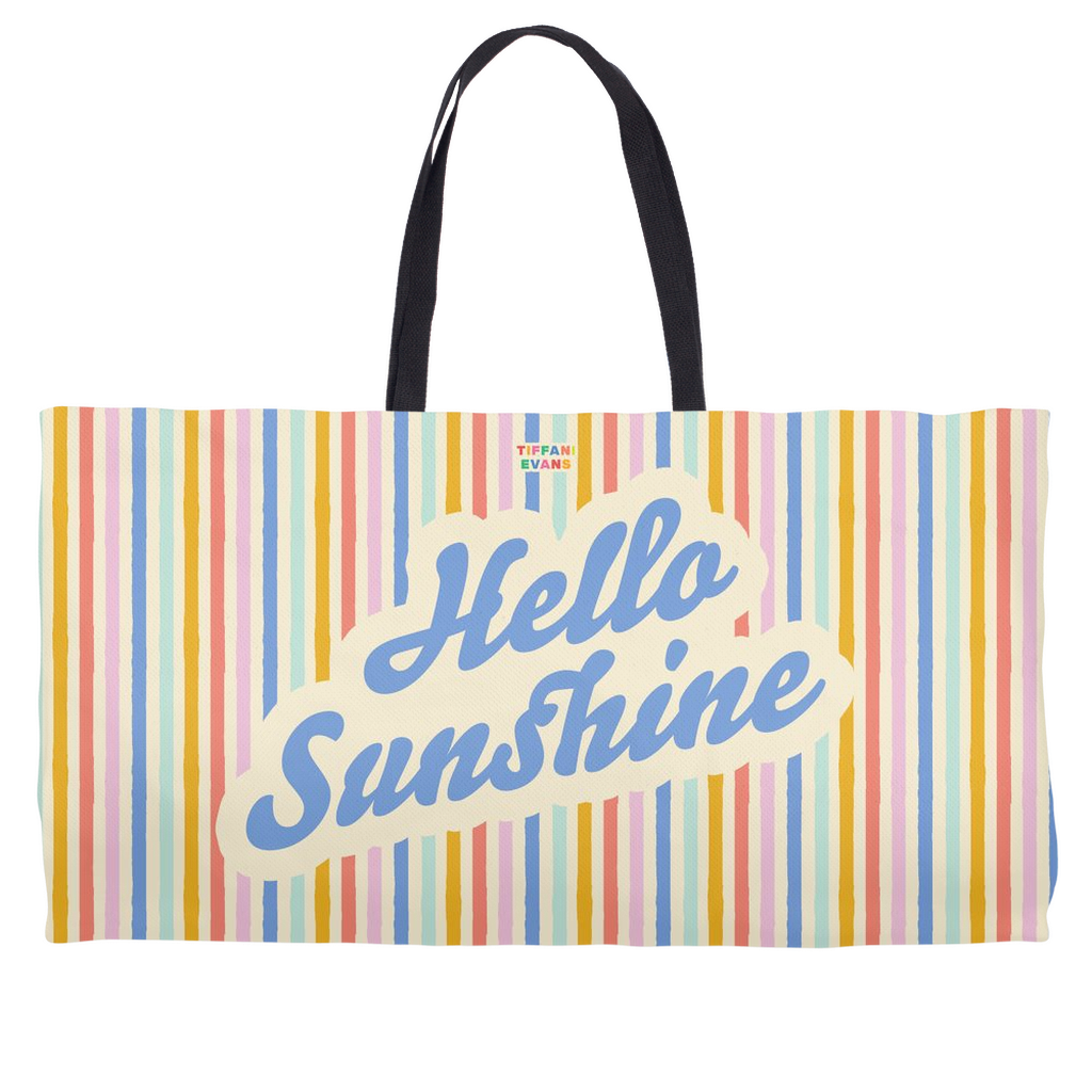 Hello Sunshine Weekender Totes