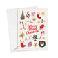 Merry Merry Christmas Note Card