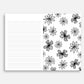 Singin' Little Blue Bird - Saddle Stitch Notebook