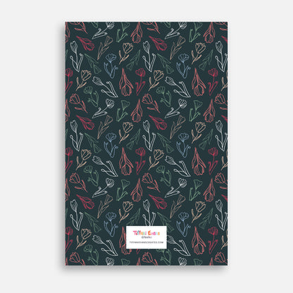 Romantic Florals - Saddle Stitch Notebook