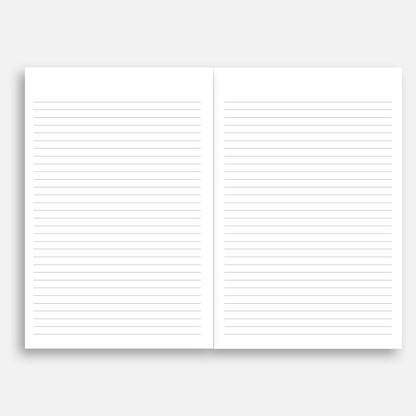 Romantic Florals - Saddle Stitch Notebook