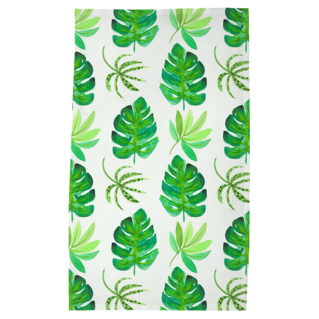 Palm Leaves Tea Towel