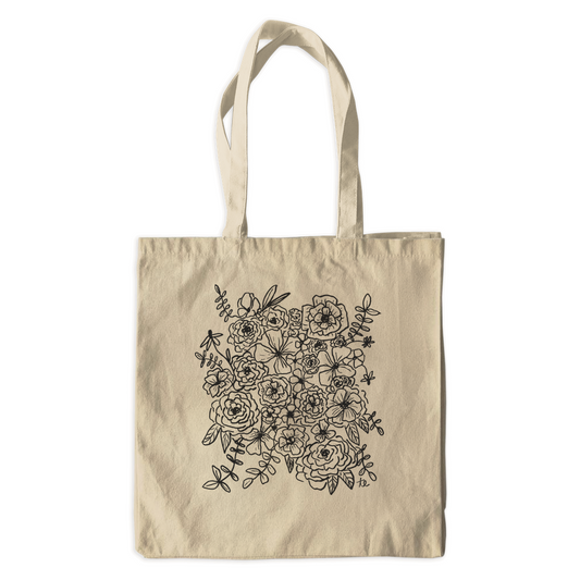 Bouquet of Flowers Tote Bag